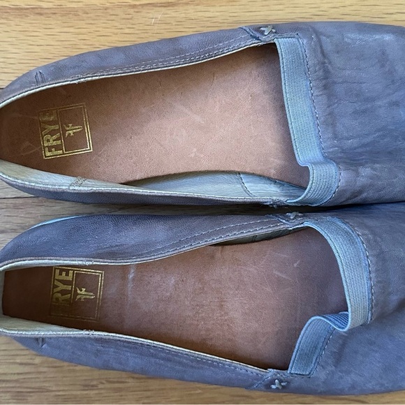 Frye Grey Melanie Slip On Flats Sneakers 9.5 - Picture 6 of 13